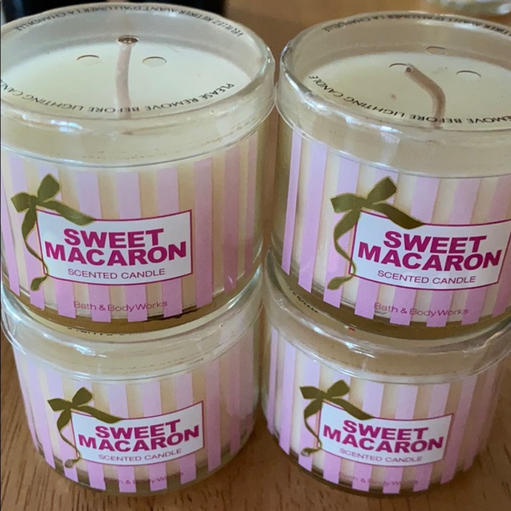Mini Sweet Macaron Candles